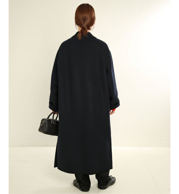 SLOBE IENA「《WEB限定/追加2》souple woolダブルフェイスチェスターコート」|チェスターコート|