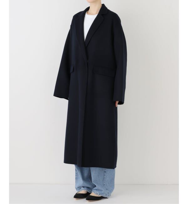 SLOBE IENA「《WEB限定/追加2》souple woolダブルフェイスチェスターコート」|チェスターコート|