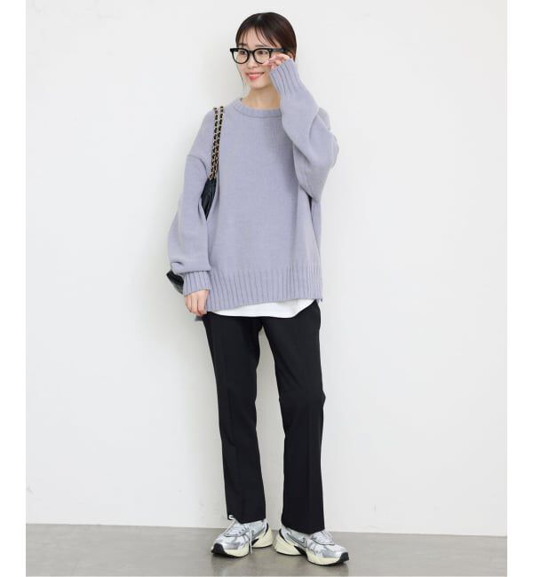 SLOBE IENA「《WEB限定/追加2》バルキーコットンプルオーバー」|ニット・セーター|