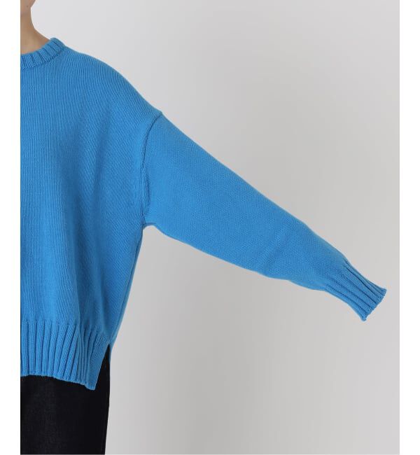 SLOBE IENA「《WEB限定/追加2》バルキーコットンプルオーバー」|ニット・セーター|