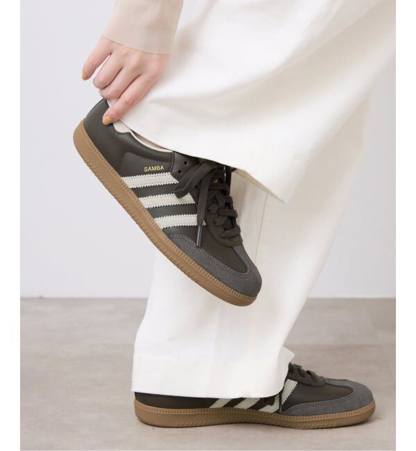 SLOBE IENA「adidas/アディダス SAMBA OG W ID1481」|スニーカー|ブラウン