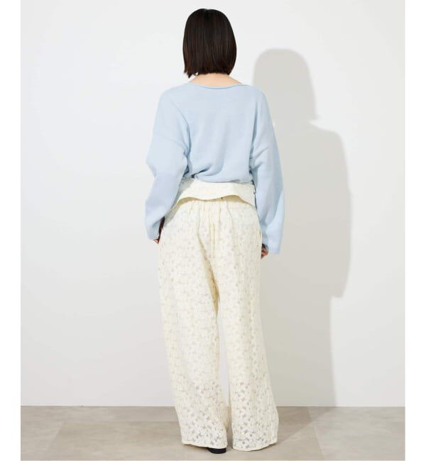 SLOBE IENA「TRICOTS JEAN MARC/トリコットジーンマルク SLOBE別注 ニットプルオーバー」|ニット・セーター|