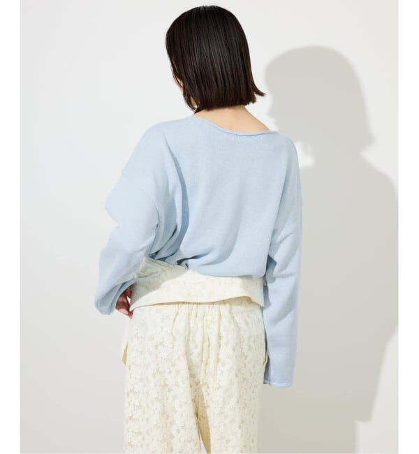 SLOBE IENA「TRICOTS JEAN MARC/トリコットジーンマルク SLOBE別注 ニットプルオーバー」|ニット・セーター|