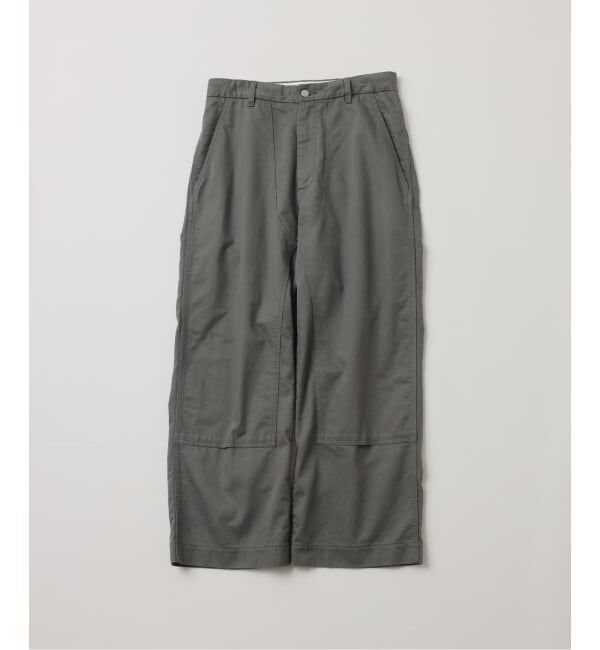 JOURNAL STANDARD「【FOLL / フォル】layer dye cotton drill bio double knee pants」|カーゴ|グレーA