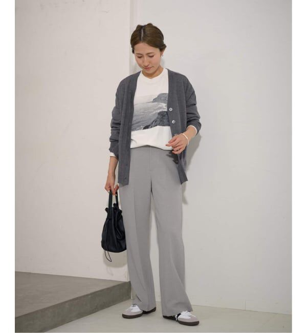 FRAMeWORK「≪追加≫セミフレアパンツ2」|スラックス|