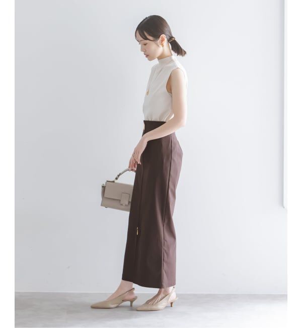 NOBLE「《追加3》RyNyコンフォートストレッチジップタイトスカート」|スカート|