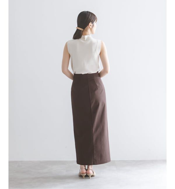 NOBLE「《追加3》RyNyコンフォートストレッチジップタイトスカート」|スカート|