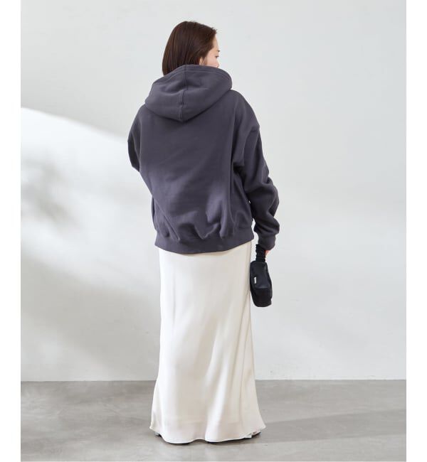 U by SPICK&SPAN「《追加》サテンロングスカート」|スカート|