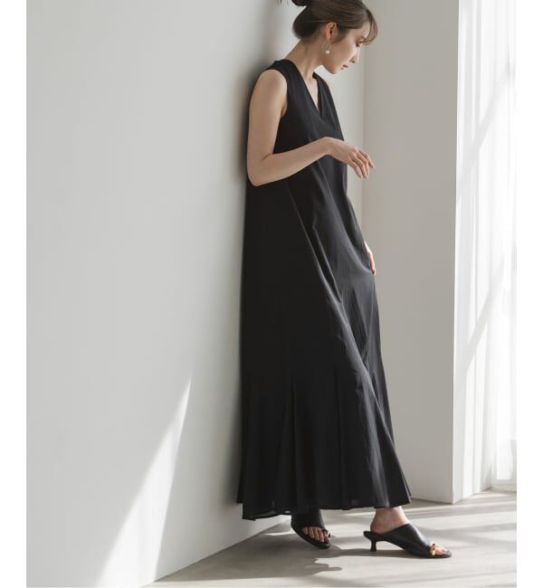 NOBLE「《追加・NOBLE別注カラー》MARIHA/マリハ 夏の月影のドレス」|ワンピース|ブラック