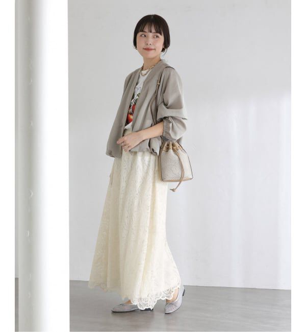  「【洗える】TORRAZZO DONNA/トラッゾドンナ 別注レーススカート」|スカート|