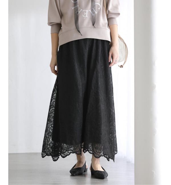  「【洗える】TORRAZZO DONNA/トラッゾドンナ 別注レーススカート」|スカート|