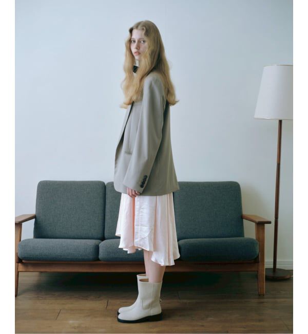  「《WEB限定》Le decore / ル デコレsuede ブーツ」|ロングブーツ|