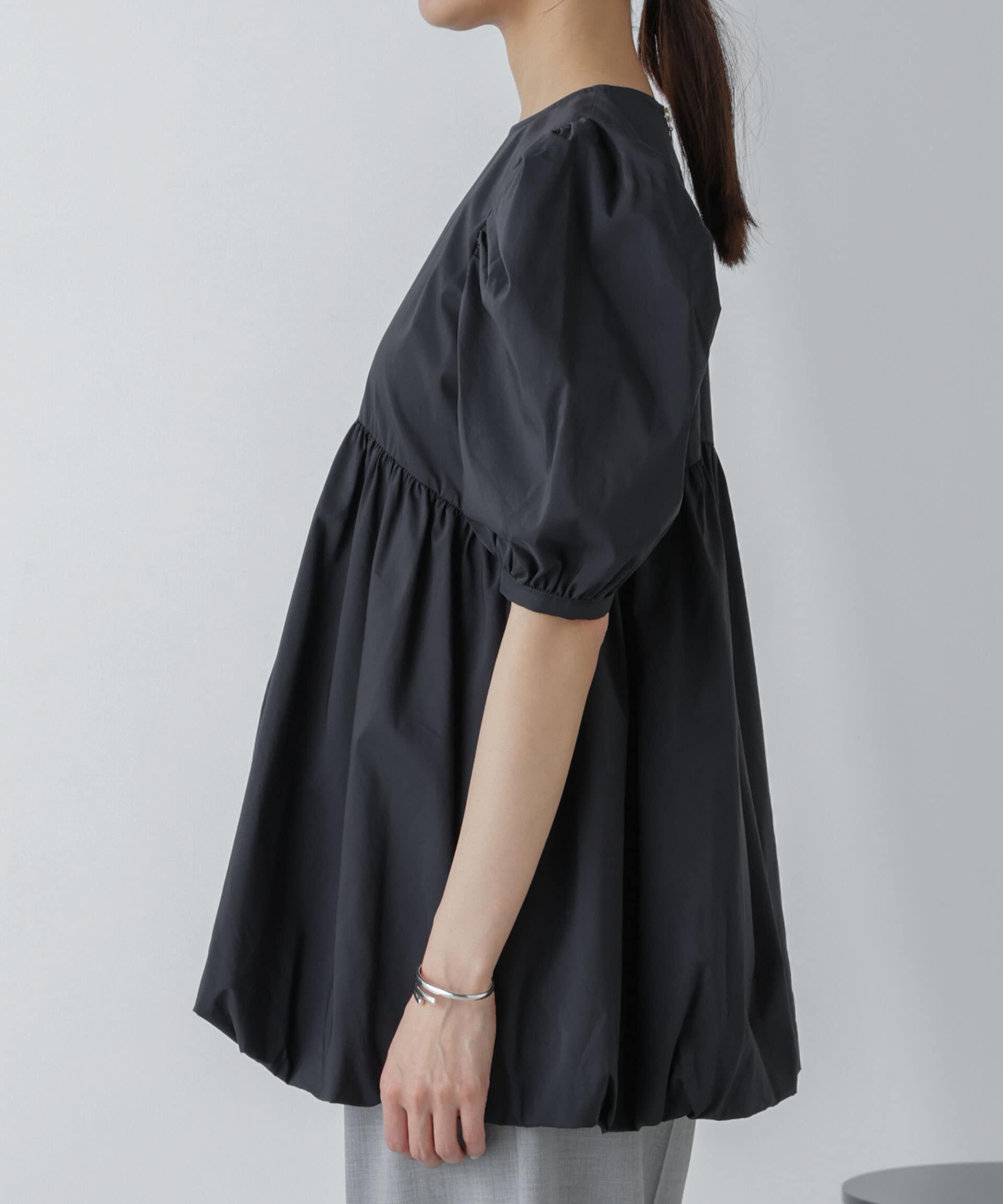 nano･universe「「星玲奈&times;NANO universe」タックスリーブバルーンブラウス」|シャツ・ブラウス|