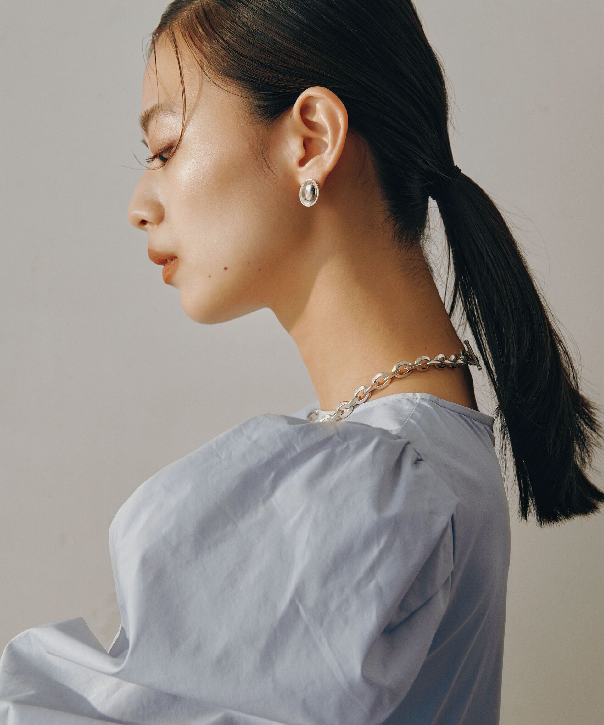 nano･universe「「星玲奈&times;NANO universe」タックスリーブバルーンブラウス」|シャツ・ブラウス|