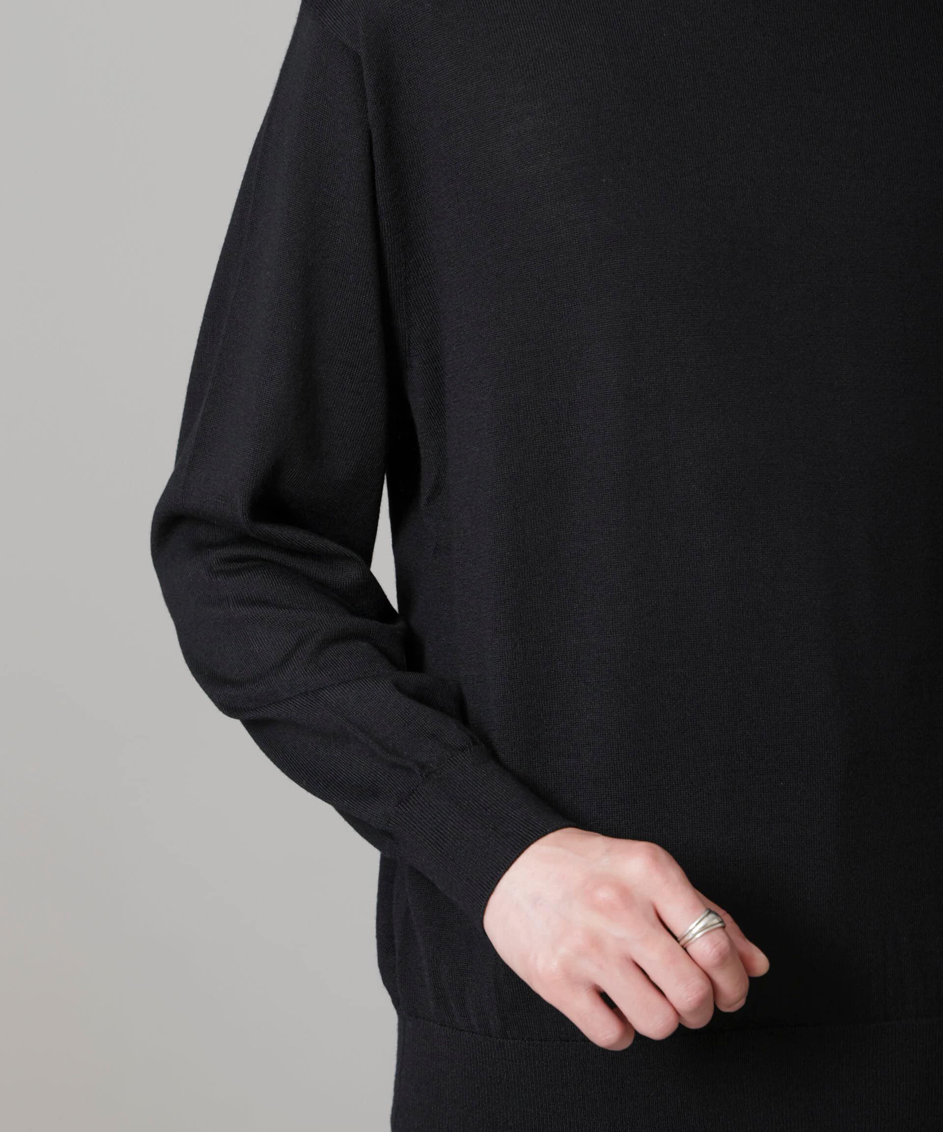 nano･universe「「毛玉レスニット」 ファインゲージタートルネック」|ニット・セーター|