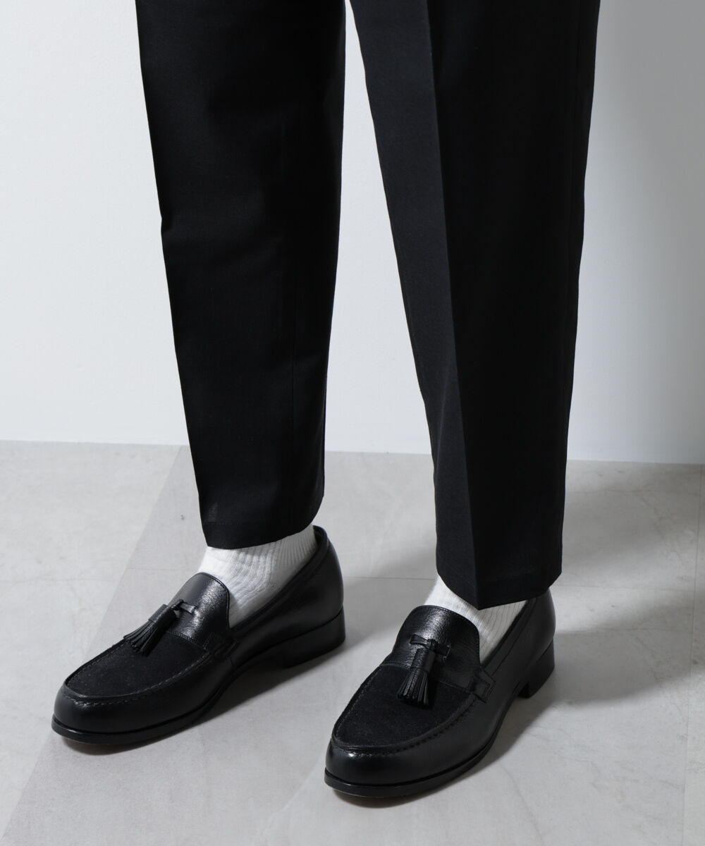 nano･universe「サイドシャーリング リネンパンツ」|チノ|