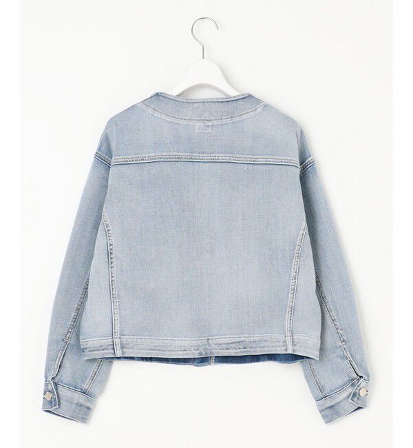 自由区「【洗える】ウスカルデニム ジャケット」|デニムジャケット|