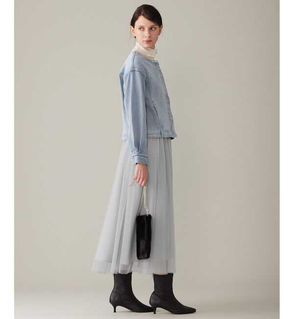 自由区「【洗える】ウスカルデニム ジャケット」|デニムジャケット|