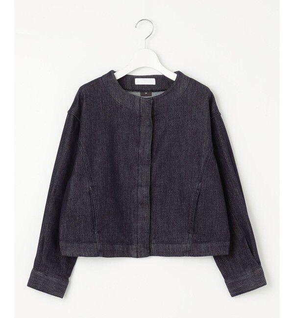 自由区「【洗える】ウスカルデニム ジャケット」|デニムジャケット|