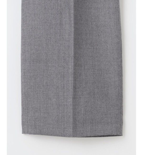 自由区「【洗える】ウォッシャブルウールサキソニーワイド パンツ」|その他|