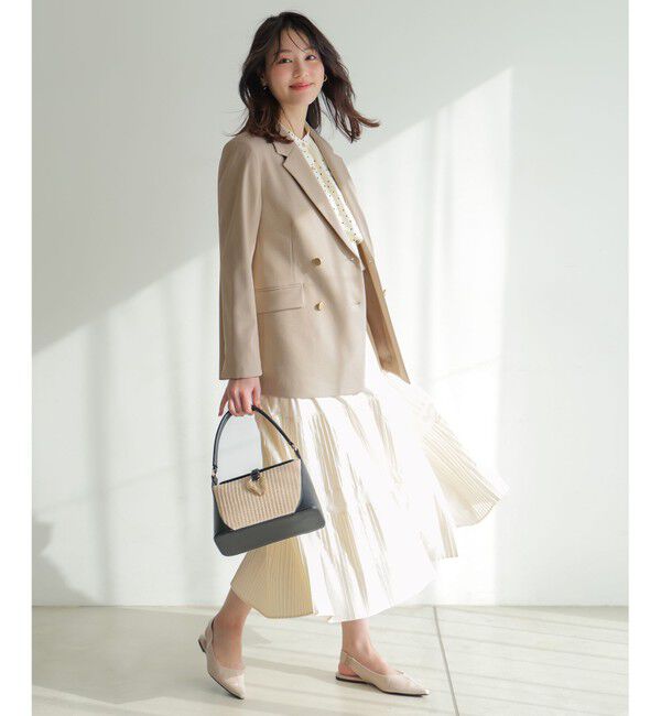 ANY SIS「プリーツ切替 スカート」|スカート|