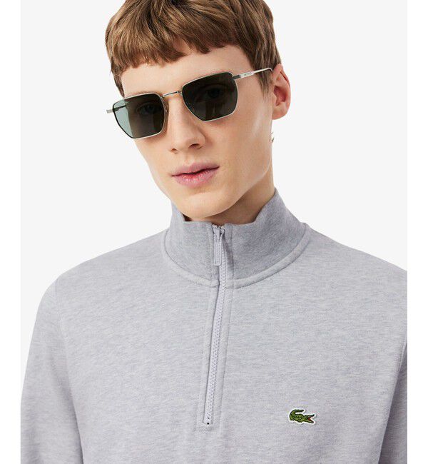 LACOSTE「ハイネックハーフジップスウェット」|スウェット・ジャージ|