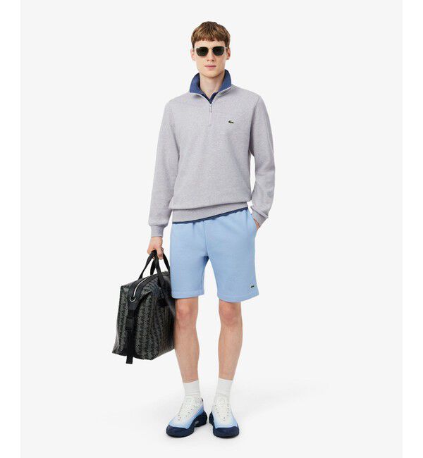 LACOSTE「ハイネックハーフジップスウェット」|スウェット・ジャージ|