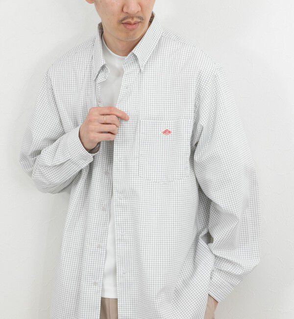NOLLEY'S goodman「【DANTON/ダントン】DT-B0293POD DOT BUTTON B.D. SHIRT LS 26SS」|シャツ・ブラウス|