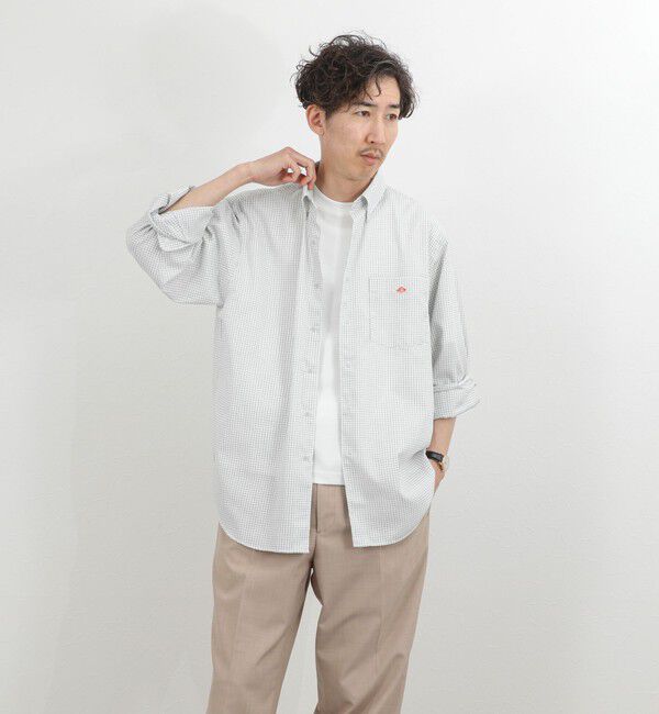 NOLLEY'S goodman「【DANTON/ダントン】DT-B0293POD DOT BUTTON B.D. SHIRT LS 26SS」|シャツ・ブラウス|