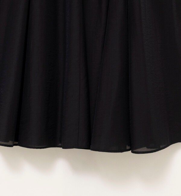 NOLLEY'S sophi「ウォッシャブルシアーボリュームフレアロングスカート」|フレア|