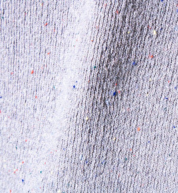 GLOSTER「【GLOSTER/グロスター】カラーネップ プルオーバー クルーネックニット」|ニット・セーター|