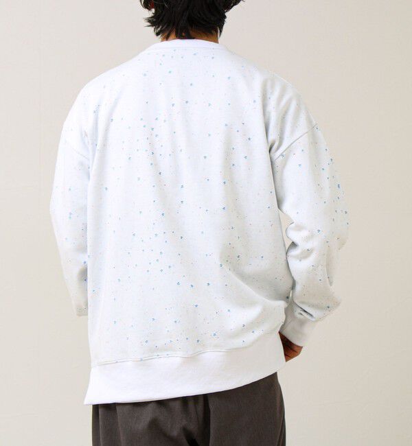 GLOSTER「星穴ネップボンディング クルーネックスウェット」|スウェット・ジャージ|