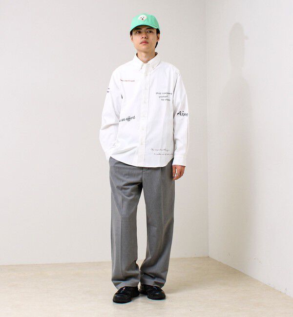 GLOSTER「【カラー追加して再登場】WASHED DOG embroidery CAP」|キャップ・キャスケット|