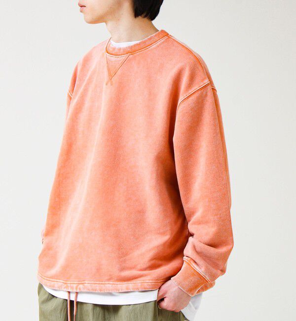 GLOSTER「カラフルスノーパウダー 裏毛プルオーバースウェット」|スウェット・ジャージ|