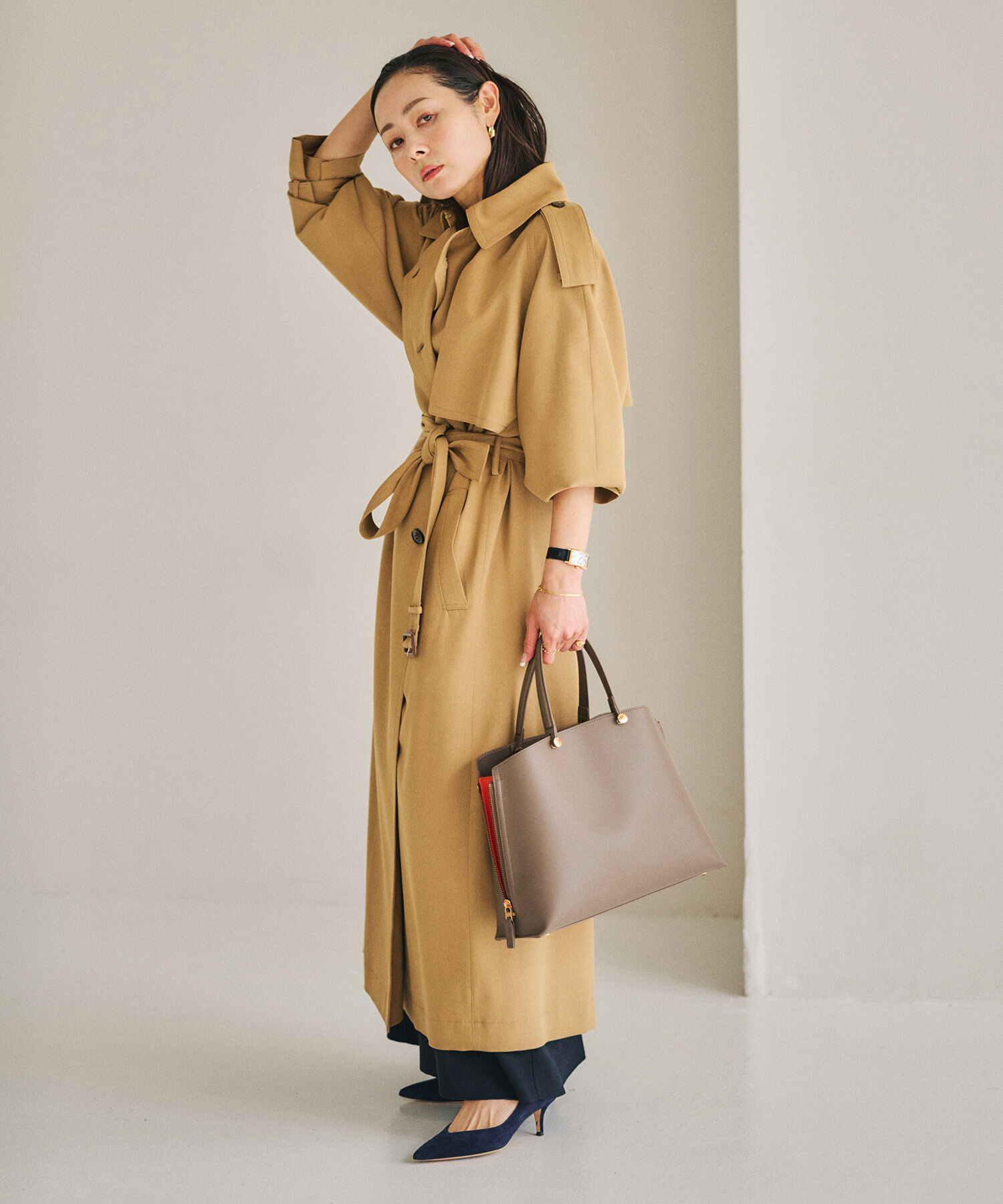 ROPE「【E'POR】Y BAG Medium【軽量】【25AW】」|ショルダー・メッセンジャー|