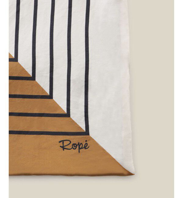 ROPE「幾何学柄シルクトートバッグ」|トートバッグ|