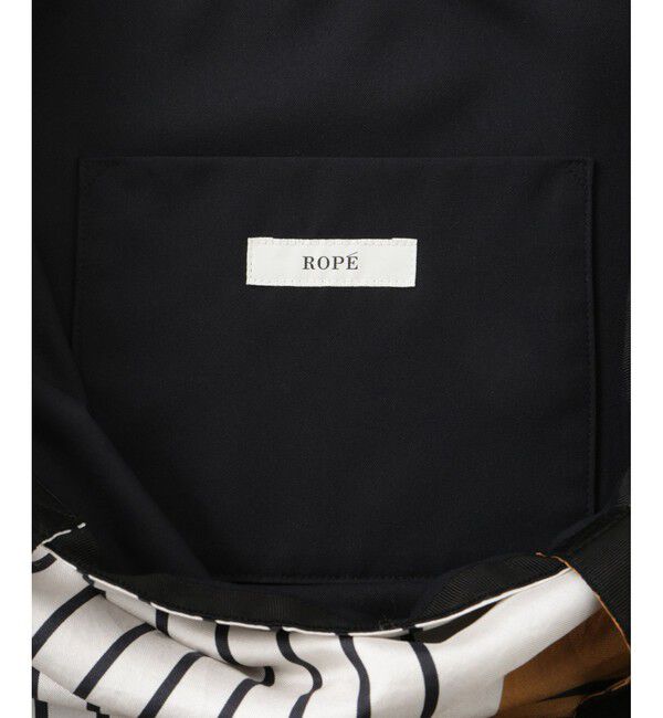 ROPE「幾何学柄シルクトートバッグ」|トートバッグ|
