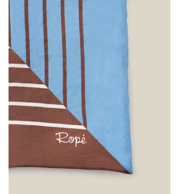 ROPE「幾何学柄シルクトートバッグ」|トートバッグ|