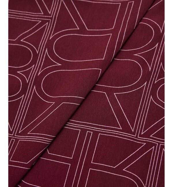 ROPE「R柄プリントイージーパンツ」|チノ|