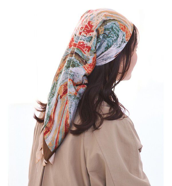 VIS「アソート柄スカーフ 90cm」|バンダナ・スカーフ|