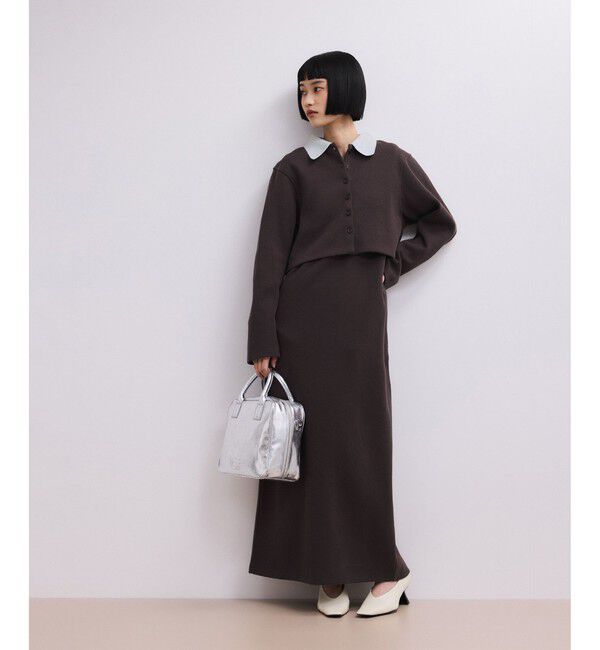ADAM ET ROPE'「【WEB限定】カーディガンセットワンピース」|ワンピース|