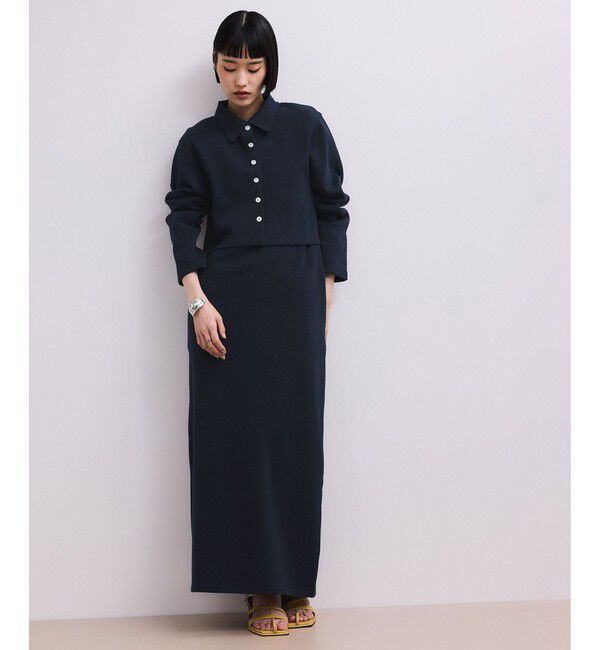 ADAM ET ROPE'「【WEB限定】カーディガンセットワンピース」|ワンピース|