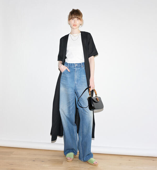  「THE SHINZONE | TOOL DENIM PANTS WOMEN」|デニム|