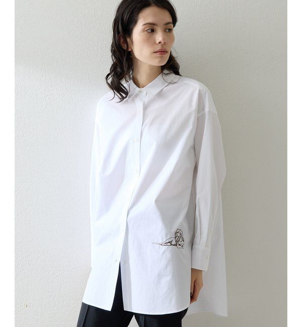  「Thomas Masonアニマル刺繍シャツ」|シャツ・ブラウス|