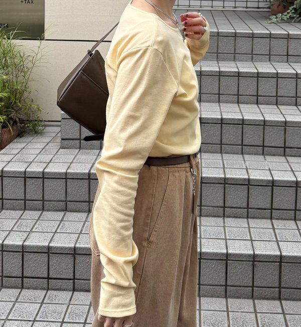  「ベーシックシアーロンT」|Tシャツ・カットソー|