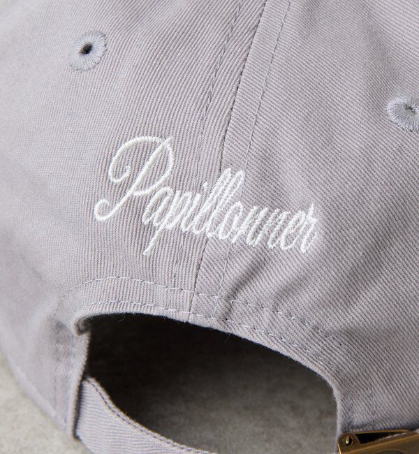  「【PAPILLONNER/パピヨネ】PAPILLONNER刺繍ロゴキャップ」|ハット|