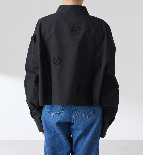  「フラワーモチーフシャツ」|シャツ・ブラウス|