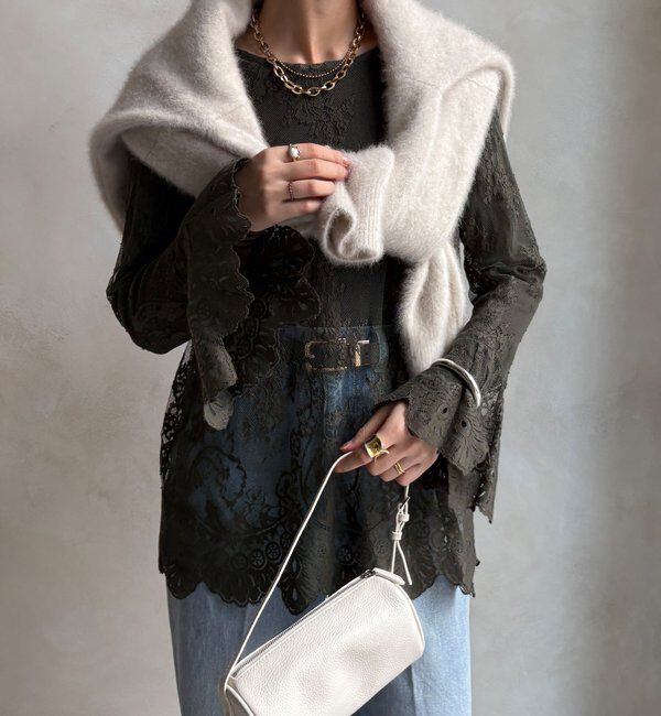  「レースフレアブラウス」|シャツ・ブラウス|