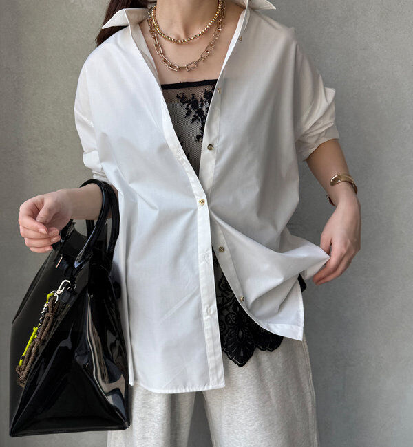  「【新色追加】スカラレースキャミ」|シャツ・ブラウス|