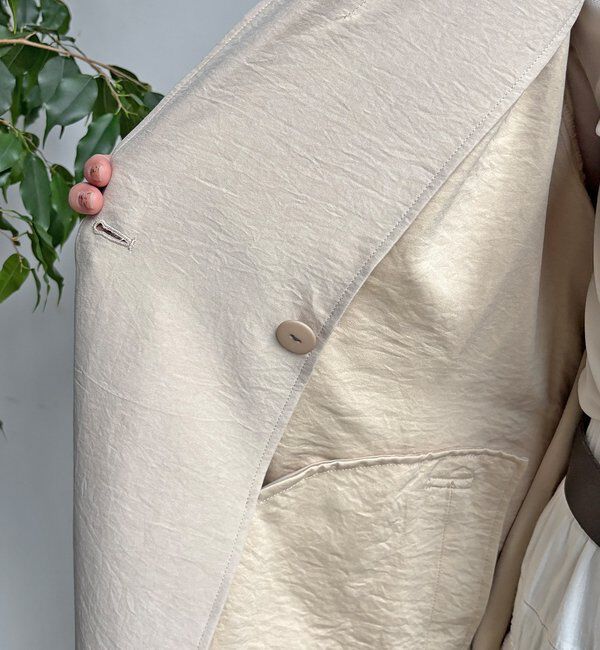  「【WEB限定】スウェードライクトレンチコート」|その他|